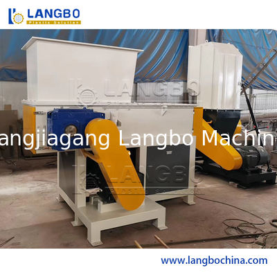 Limbah PET/HDPE/LDPE/PP/PE Botol Film Kantong Woven Daur Ulang Plastik Penghancuran Mesin Shredder Cuci / Memeras