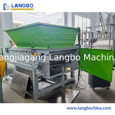 Limbah PET/HDPE/LDPE/PP/PE Botol Film Kantong Woven/Flakes Scrap Crushing Mesin Shredder Cuci/Menghancurkan