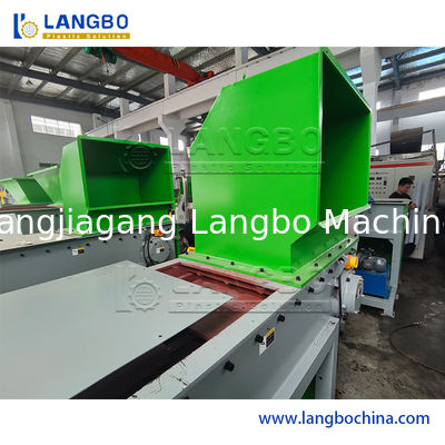 Mesin Penghancur Plastik Horizontal Bertenaga untuk Pipa Bergelombang PVC PE, Tabung, Baki, Palet, Pet, PVC, PC, EVA, ABS, Penghancuran & Penghancuran Bahan Harian