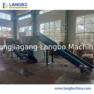 Mesin Penghancur Plastik Shredder Pabrik Chipper Cepat untuk Daur Ulang Pipa HDPE Besar Diameter Besar Limbah 16-800mm Tabung PE Besar