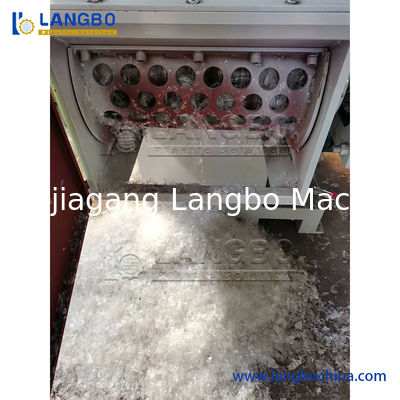 Mesin Penghancur Plastik untuk Batang Limbah Perindustrian Kotak Pengurai Penghancur Daur Ulang