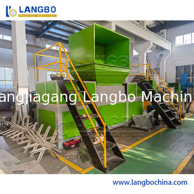 Mesin Penghancur Daur Ulang Plastik untuk Limbah Industri PE/PP/PC, Pipa, Film, Kantong, Botol, Drum, Kertas - Crusher Penghancur Ganda/Tunggal