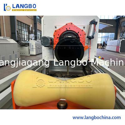 16-1600mm High Speed HDPE PE Plastic Water Gas Pipe Extruder Extrusion Machine untuk membuat pipa plastik dengan efisiensi tinggi