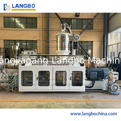 PE Pipe Extrusion Produksi Line Co Extrusion Plastic Extruder Mesin