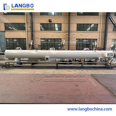 Iso Big Capataiy Mesin Pipa Plastik Berkecepatan Tinggi Hdpe Ppr Pipa Kalibrasi Vakum