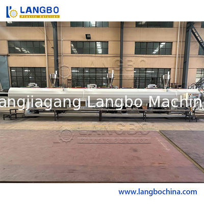 PE Pipe Extrusion Produksi Line Co Extrusion Plastic Extruder Mesin