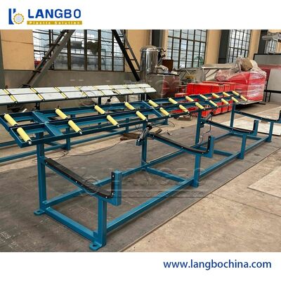 Jalur Ekstrusi Pipa PE PP Plastik Output Tinggi