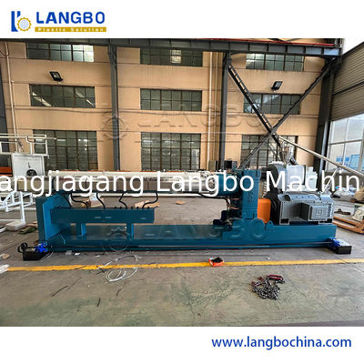 Plastik Single Screw Extruder 150 - 1500KG / H Kecepatan Untuk Pipa Limbah PE