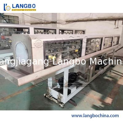 16-1600mm High Speed HDPE PE Plastic Water Gas Pipe Extruder Extrusion Machine untuk membuat pipa plastik dengan efisiensi tinggi