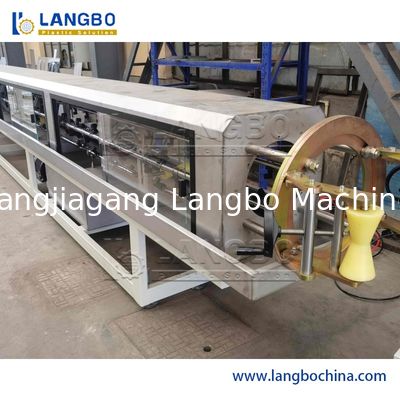 Mesin Pembuat Ekstrusi Pipa Plastik HDPE PPR / Lini Produksi Ekstruder Pipa PE