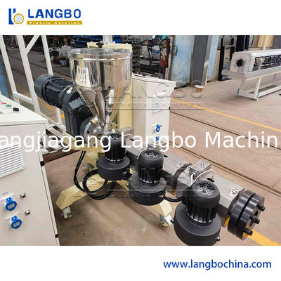 Lini Produksi Ekstrusi Pipa Pasokan Air Gas Minyak PE HDPE PPR Plastik Grosir Mesin Pembuat Ekstruder Sekrup Tunggal