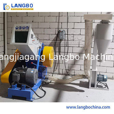 Mesin Penghancur Daur Ulang Plastik Botol Hewan Peliharaan/HDPE/LDPE/PP/PE, Karung Anyaman Plastik