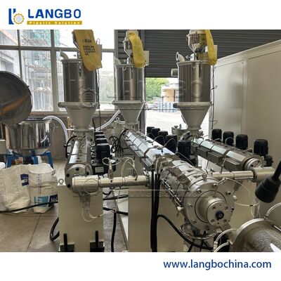 Energi hemat otomatis 16-63mm PPR Pipe Extrusion Membuat Mesin