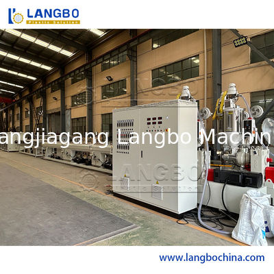 Mesin Pembuat Produksi Ekstrusi Pipa Selang Pipa Konduit Listrik Air Limbah PVC HDPE PPR, Tabung Ulir Ganda Kerucut