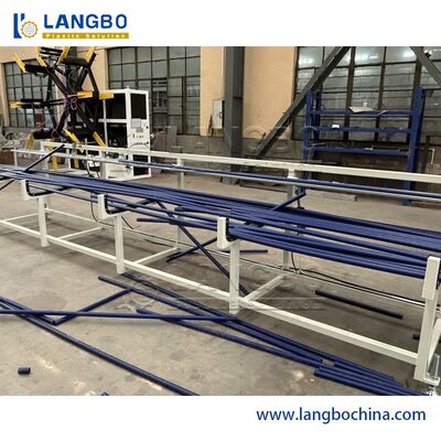 Jalur Ekstrusi Pipa Ppr Multilayer 16mm - 63mm 180kg / H  PLC