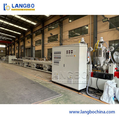 Automatic Single Screw PPR Pipe Extrusion Line Dengan Konsumsi Daya Rendah