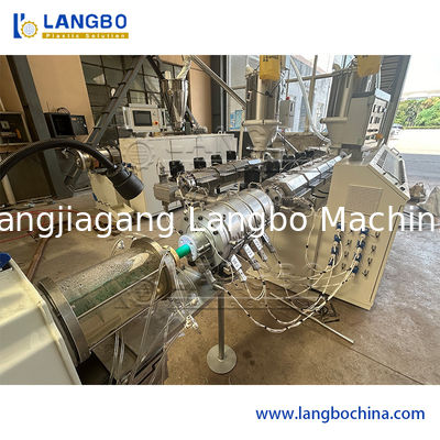 20mm 25mm 32mm 40mm 50mm 63mm 75mm 90mm 110mm PE/PP/PVC/PPR Pipe Extrusion Line Mesin Pembuatan Pipa Plastik
