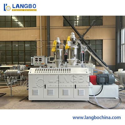 Lini Ekstrusi Pipa PPR dengan Kontrol PLC  Co-Ekstrusi 3 Lapis untuk Ukuran Pipa 20-110mm