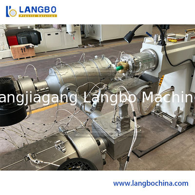 Lini Ekstrusi Pipa PPR dengan Kontrol PLC SIEMENS Co-Ekstrusi 3 Lapis untuk Ukuran Pipa 20-110mm