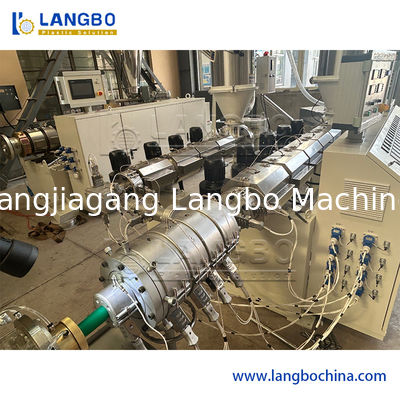 PE/PP/HDPE Gas/Suplai Air/PVC Pipe/PPR Pert Pipe Extruder Making Machine/Line Produksi