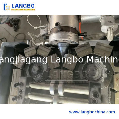 Mesin Ekstrusi Pipa Bergelombang Serat PVC Lunak Plastik