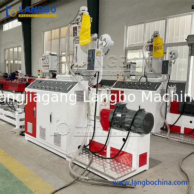 Plastik HDPE PE PVC PP Double Single Wall Corrugated Dwc Pipe Tube Hose Extrusion Produksi Membuat Mesin Manufaktur