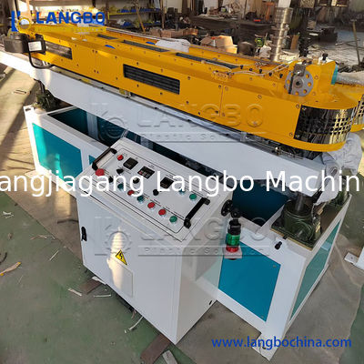 Mesin Plastik Lini Produksi Pipa Bergelombang Dinding Tunggal Plastik