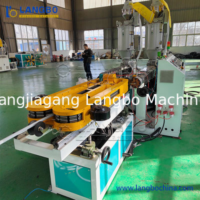 Pabrik Harga PVC Single Wall Corrugated Pipe Making Machine Plastik Ekstrusi Line