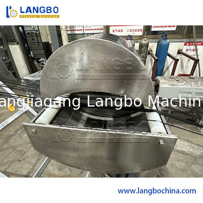 Single Screw Extruder Mesin Granulator Daur Ulang Plastik Kapasitas 150kg / H