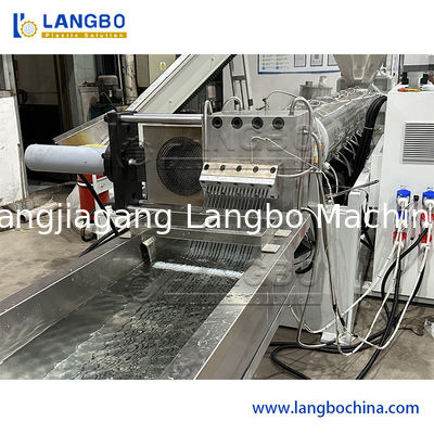 Mesin daur ulang plastik untuk PE/PP/PA/PVC/ABS/PS/PC/Pet Granulator dan Pelletizing Recycling Line