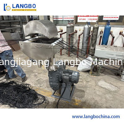 Mesin daur ulang plastik untuk PE/PP/PA/PVC/ABS/PS/PC/Pet Granulator dan Pelletizing Recycling Line