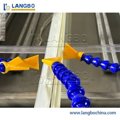 Plastic Single-Screw Extruder Lembut PVC Label Harga Tag Rak Supermarket Extrusion Produksi Line/Making Machine