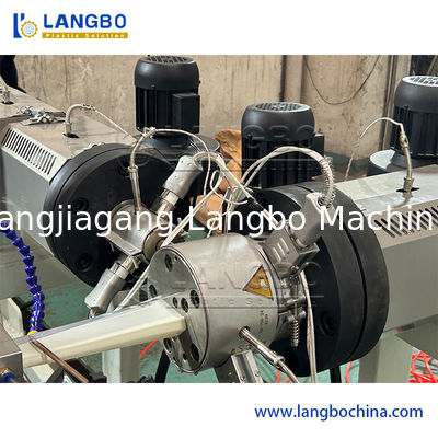 Lini Produksi Ekstrusi Strip Harga Plastik Ekstruder Profil PVC Mesin Pembuat Dudukan Label Harga PVC