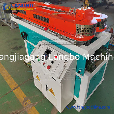 PE HDPE Single Wall Corrugated Pipe Machine / Plastic Corrugated Tube Culvert Extruder