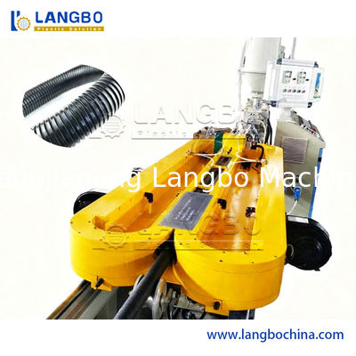 PVC Double Wall Corrugated Pipe Extrusion Production Line Mesin pembuatan pipa PVC PE