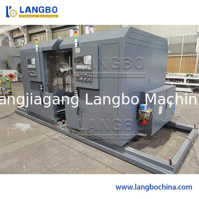 Mesin PPR PVC HDPE Plastik Pipe Threading otomatis