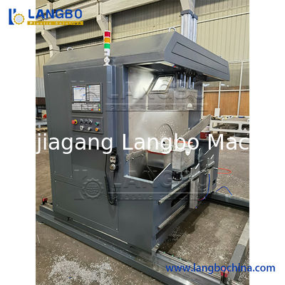 CNC Pipe Threading Lathe with 16-630mm Pipe Diameter CNC/PLC Control System and Automatic Centering and Feeding