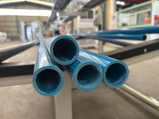 75-250mm Plastic CPVC PVC Double Pipe Electrical Conduit Tube Membuat Mesin