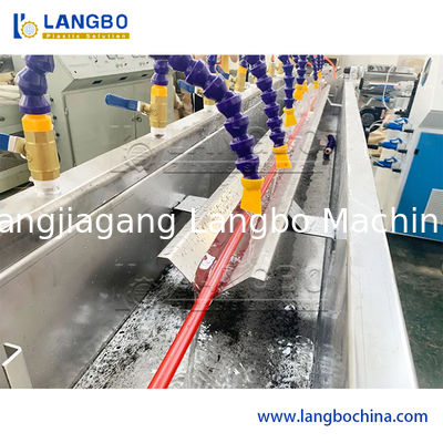 Mesin Pipa/Selang Diperkuat Serat Beranyam PVC/Mesin Pembuat Pipa Taman PVC