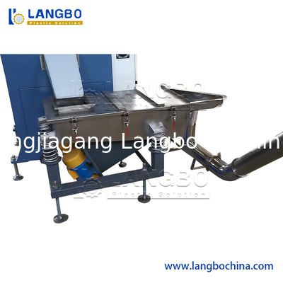 Mesin Produksi Pelet Plastik Granulasi Sekrup Tunggal PP PE PVC