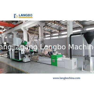 Mesin Granulasi Daur Ulang Plastik PE/PP/Pet Dua Tahap/Mesin Pelletizing
