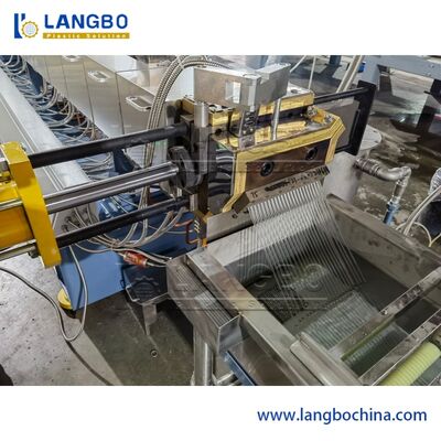 150kg / H Mesin Pelletizing Plastik Semi Otomatis Dioperasikan Top Feeding