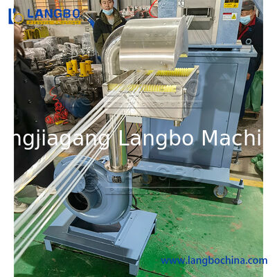 Mesin Pelletizing Plastik PE PP Single Screw Plastic Granulator /PLA Pbat Biodegradable Compounding Machine
