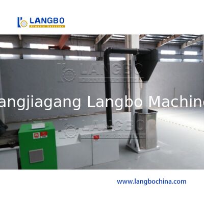 Limbah Pp Pe Film Pelletizing Kantong Plastik Daur Ulang Granulating Line