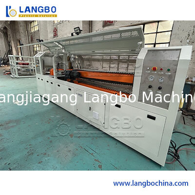 PVC Profile Extrusion Line dengan 55/110 Conical Twin Screw Extruder untuk 1180mm Kabel Trunking dan 22KW Motor Power