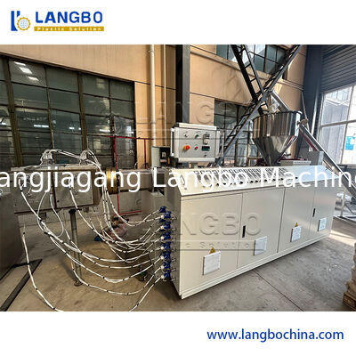 Plastic Single Extruder/Extrusion PPR PP HDPE Pipe/Profile Water/Gas /Drainage/Electric Conduit Supply Manufacturing Making Production Line