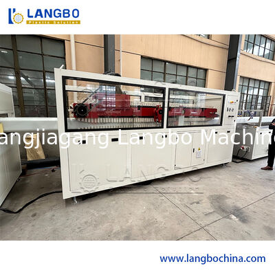 Plastic Extruder PC/PVC/PP/PE/ABS/PMMA Pipe/Profile Extrusion Line Produksi