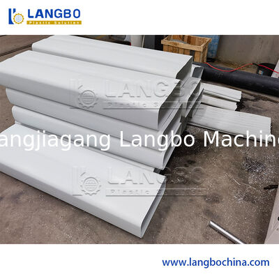 Plastic PP PE WPC Decking Board Floor Wood Composite Profile Extrusion Line