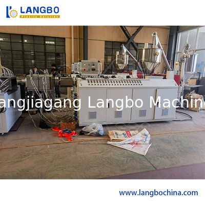 PPE HDPE Mpp PE Plastic Corrugated Composite Pipe WPC Profile Extruder Extrusion Making Machine Line Produksi