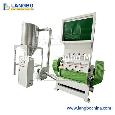 Mesin Penghancur Botol Plastik Limbah PVC Pet Barrels/Pipa/Palet